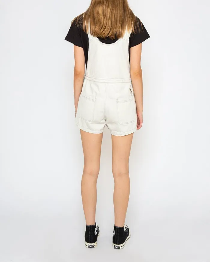 Women Vada Overall 8211 Bleached White Deus Ex Machina Dresses Women Vada Overall 8211 Bleached White Deus Ex Machina Dresses