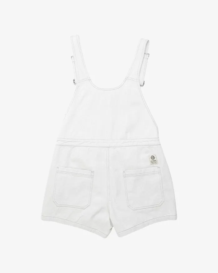 Women Vada Overall 8211 Bleached White Deus Ex Machina Dresses Women Vada Overall 8211 Bleached White Deus Ex Machina Dresses