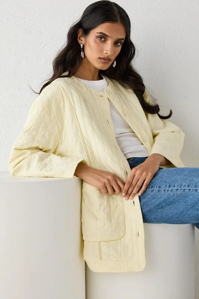 Women VRG GRL JacketsCoats Mona Jacket Butter