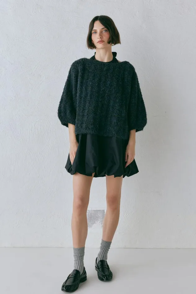 Women VRG GRL JumpersSweaters Mina Knit Jumper Marle Women VRG GRL JumpersSweaters Mina Knit Jumper Marle