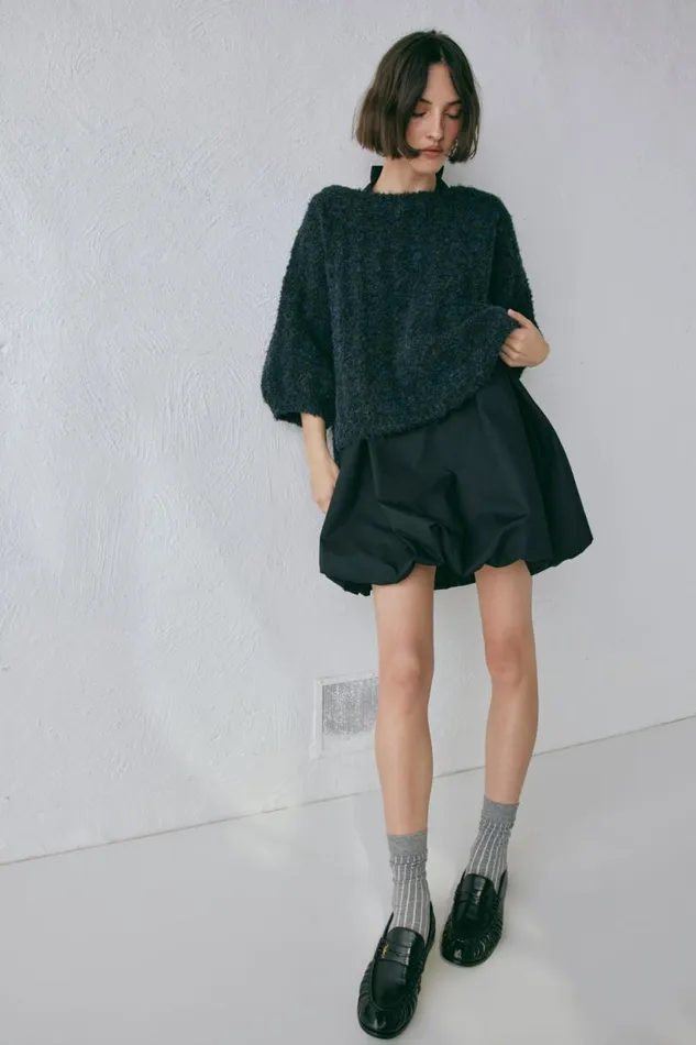 Women VRG GRL JumpersSweaters Mina Knit Jumper Marle Women VRG GRL JumpersSweaters Mina Knit Jumper Marle