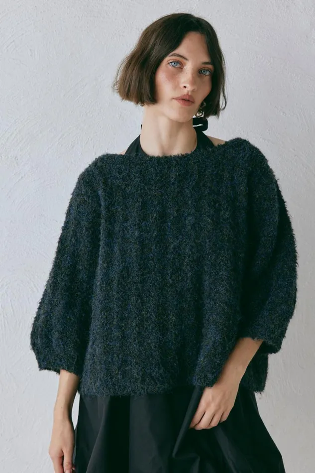 Women VRG GRL JumpersSweaters Mina Knit Jumper Marle Women VRG GRL JumpersSweaters Mina Knit Jumper Marle