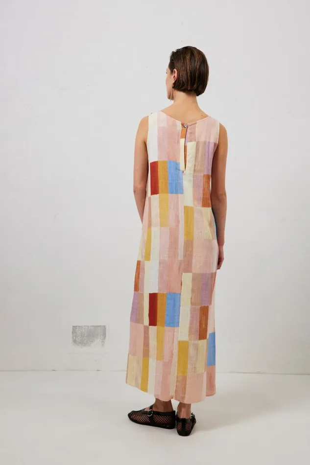 Women VRG GRL MidiMaxi Dresses Cate Smock Maxi Dress Patchwork Women VRG GRL MidiMaxi Dresses Cate Smock Maxi Dress Patchwork