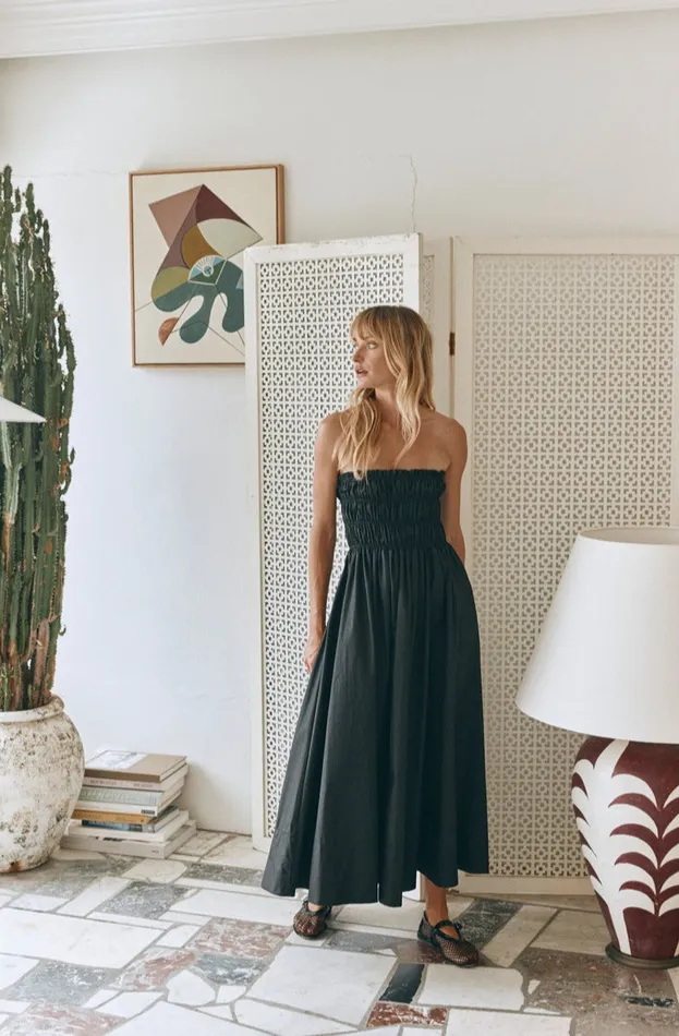 Women VRG GRL MidiMaxi Dresses Eliana Midi Dress Black Women VRG GRL MidiMaxi Dresses Eliana Midi Dress Black
