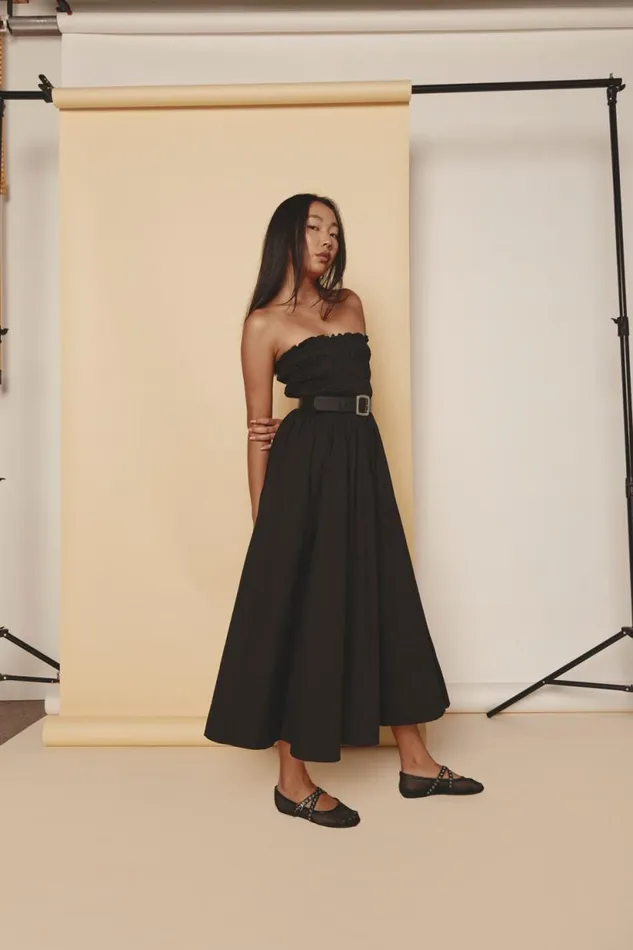 Women VRG GRL MidiMaxi Dresses Eliana Midi Dress Black Women VRG GRL MidiMaxi Dresses Eliana Midi Dress Black
