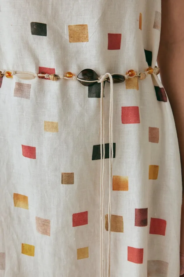 Women VRG GRL MidiMaxi Dresses Elma Linen Midi Dress Tile Women VRG GRL MidiMaxi Dresses Elma Linen Midi Dress Tile