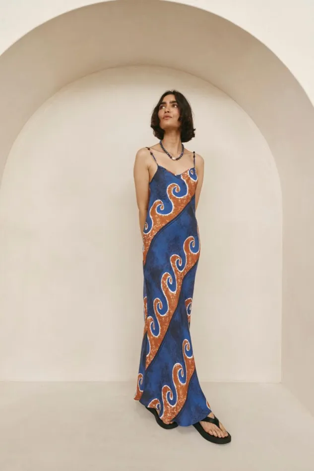 Women VRG GRL MidiMaxi Dresses Night Veils Bias Cut Maxi Dress Neptune Women VRG GRL MidiMaxi Dresses Night Veils Bias Cut Maxi Dress Neptune