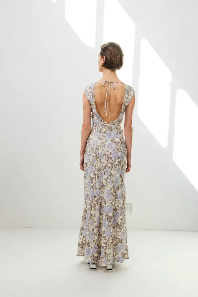 Women VRG GRL MidiMaxi Dresses Paris In The 90039s Bias Cut Maxi Dress Floral Women VRG GRL MidiMaxi Dresses Paris In The 90039s Bias Cut Maxi Dress Floral