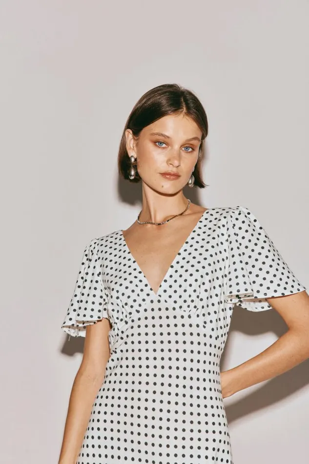 Women VRG GRL MidiMaxi Dresses Summer Nostalgia Bias Cut Midi Dress White Women VRG GRL MidiMaxi Dresses Summer Nostalgia Bias Cut Midi Dress White