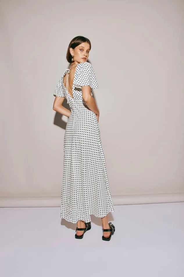 Women VRG GRL MidiMaxi Dresses Summer Nostalgia Bias Cut Midi Dress White Women VRG GRL MidiMaxi Dresses Summer Nostalgia Bias Cut Midi Dress White