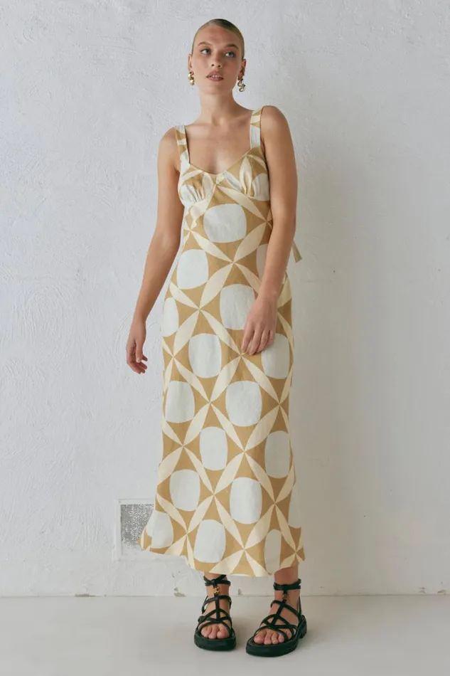 Women VRG GRL MidiMaxi Dresses Talia Linen Midi Dress Scope Women VRG GRL MidiMaxi Dresses Talia Linen Midi Dress Scope