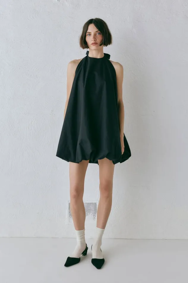 Women VRG GRL Mini Dresses Bella Mini Dress Black Women VRG GRL Mini Dresses Bella Mini Dress Black
