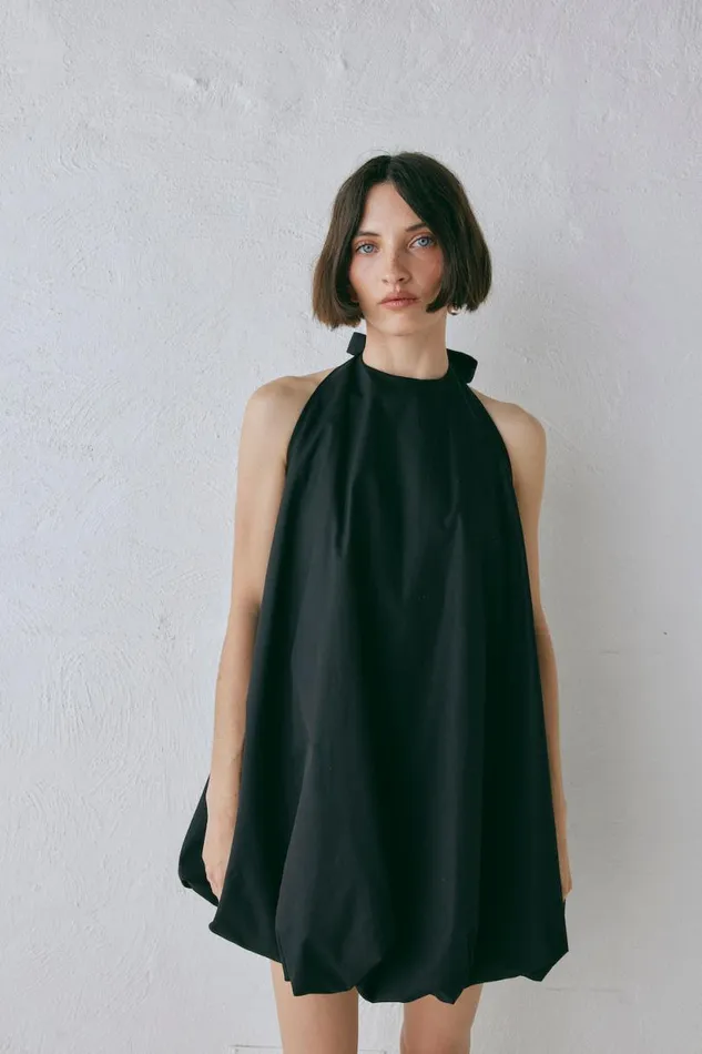 Women VRG GRL Mini Dresses Bella Mini Dress Black Women VRG GRL Mini Dresses Bella Mini Dress Black