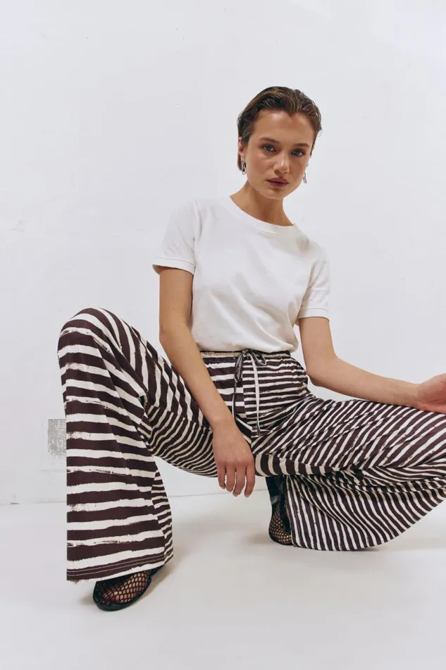 Women VRG GRL Pants Rieti Pants Brown