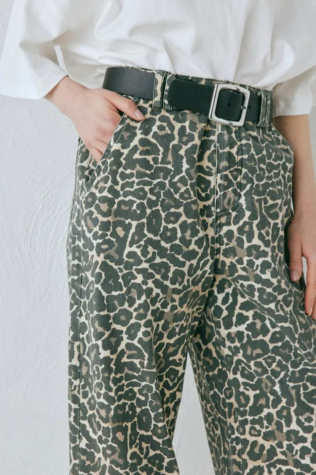 Women VRG GRL Pants Zia Denim Jeans Leopard Women VRG GRL Pants Zia Denim Jeans Leopard