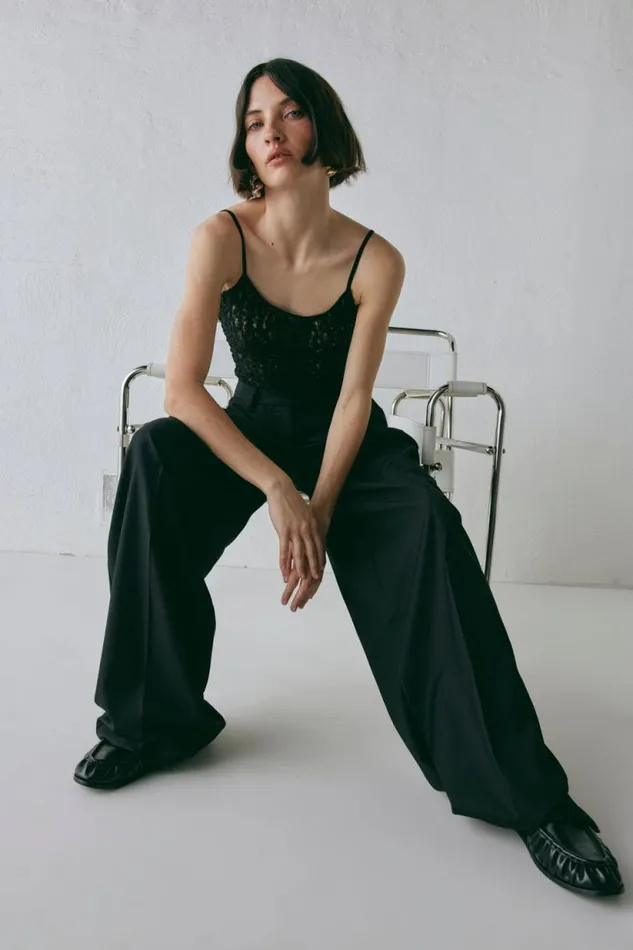 Women VRG GRL Pants Zola Pants Black Women VRG GRL Pants Zola Pants Black