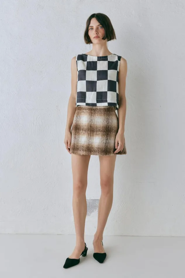 Women VRG GRL Sets Alexa Mini Skirt Plaid Women VRG GRL Sets Alexa Mini Skirt Plaid