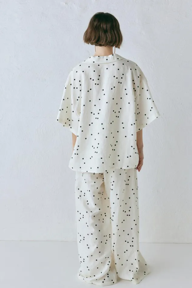 Women VRG GRL Sets Anke Linen Shirt Dot Women VRG GRL Sets Anke Linen Shirt Dot