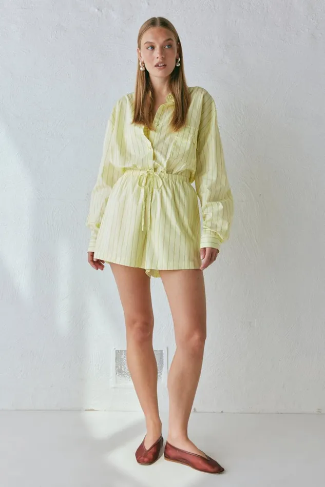 Women VRG GRL Sets Annika Shorts Citrus Women VRG GRL Sets Annika Shorts Citrus