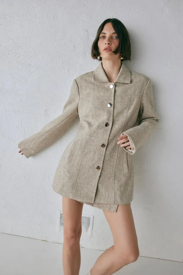 Women VRG GRL Sets Esti Jacket Wheat