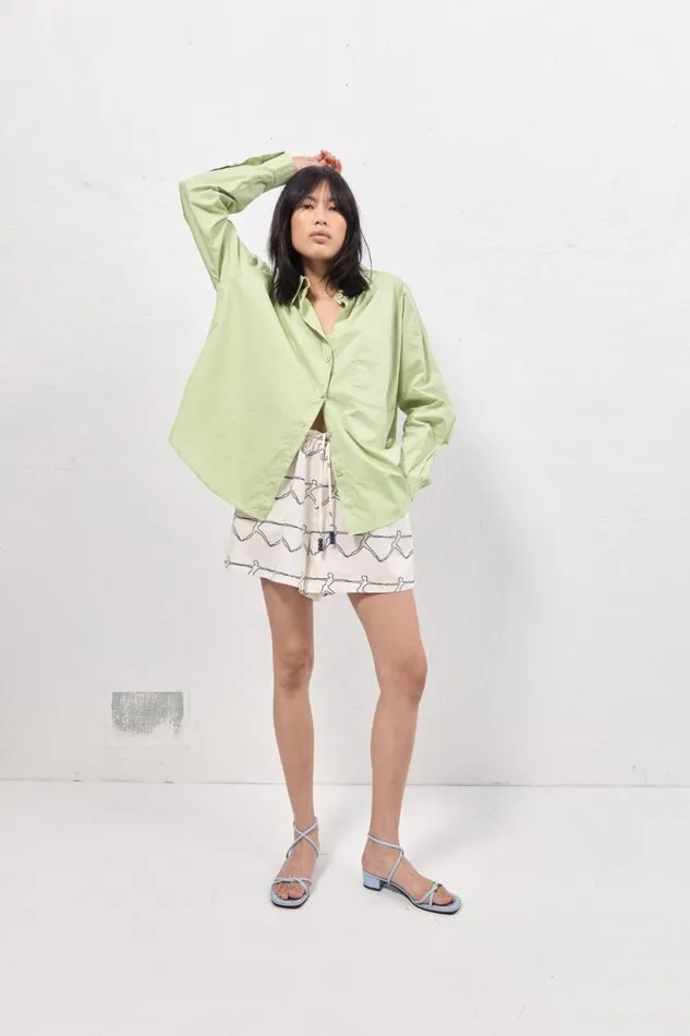 Women VRG GRL Sets Hanna Shirt Mint Women VRG GRL Sets Hanna Shirt Mint