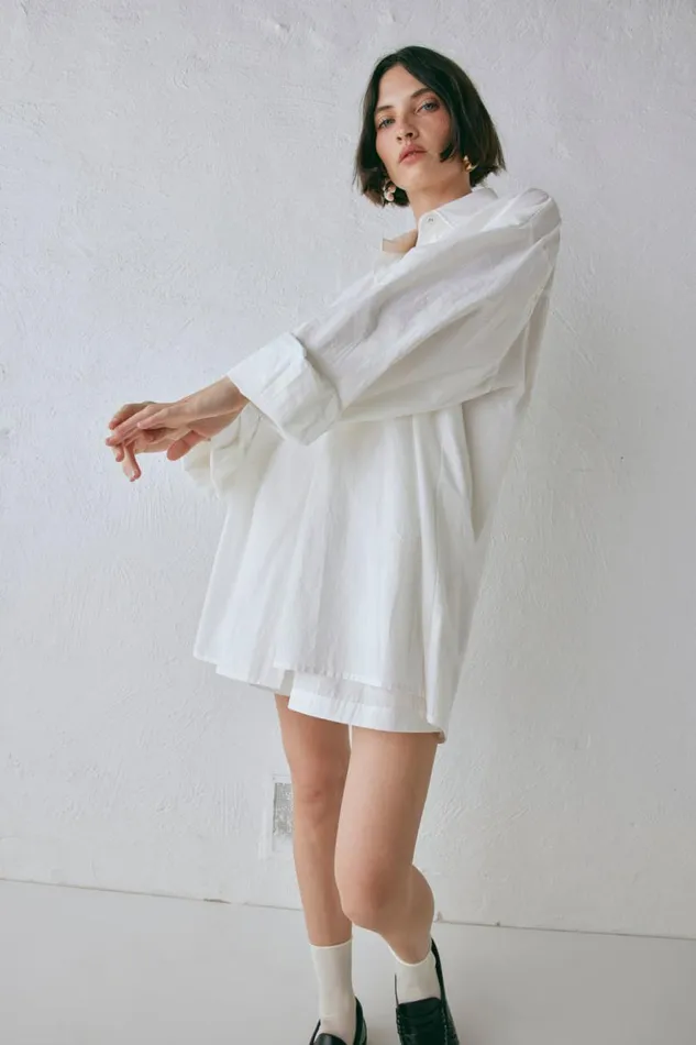 Women VRG GRL Sets June Shirt White Women VRG GRL Sets June Shirt White