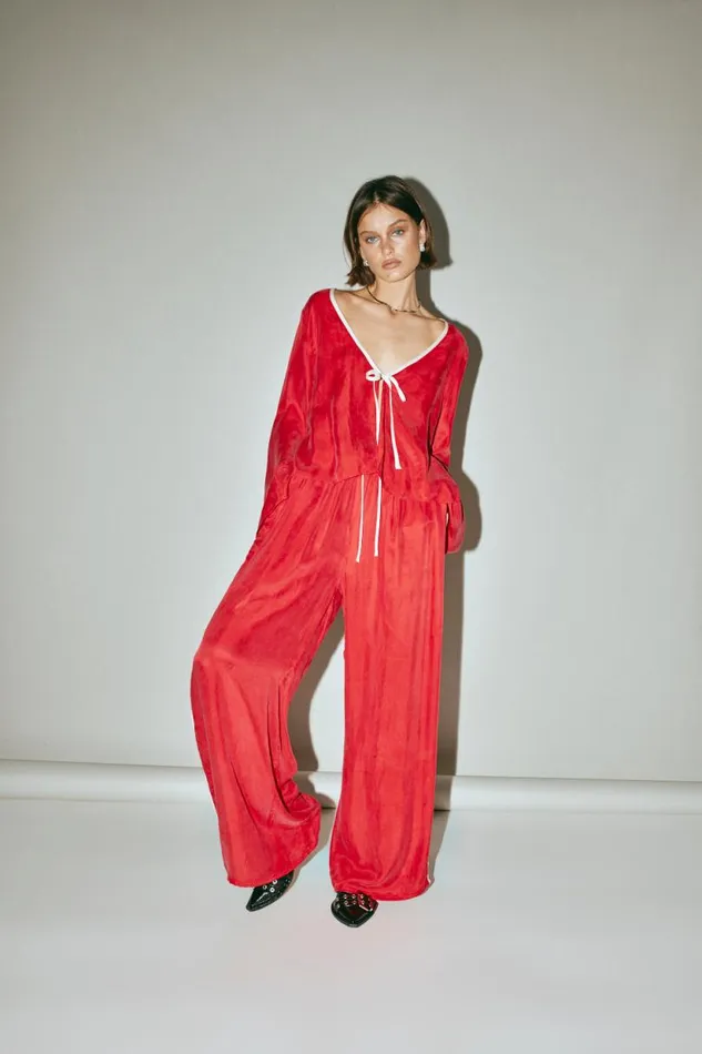 Women VRG GRL Sets Moonscapes Pants Chilli Women VRG GRL Sets Moonscapes Pants Chilli