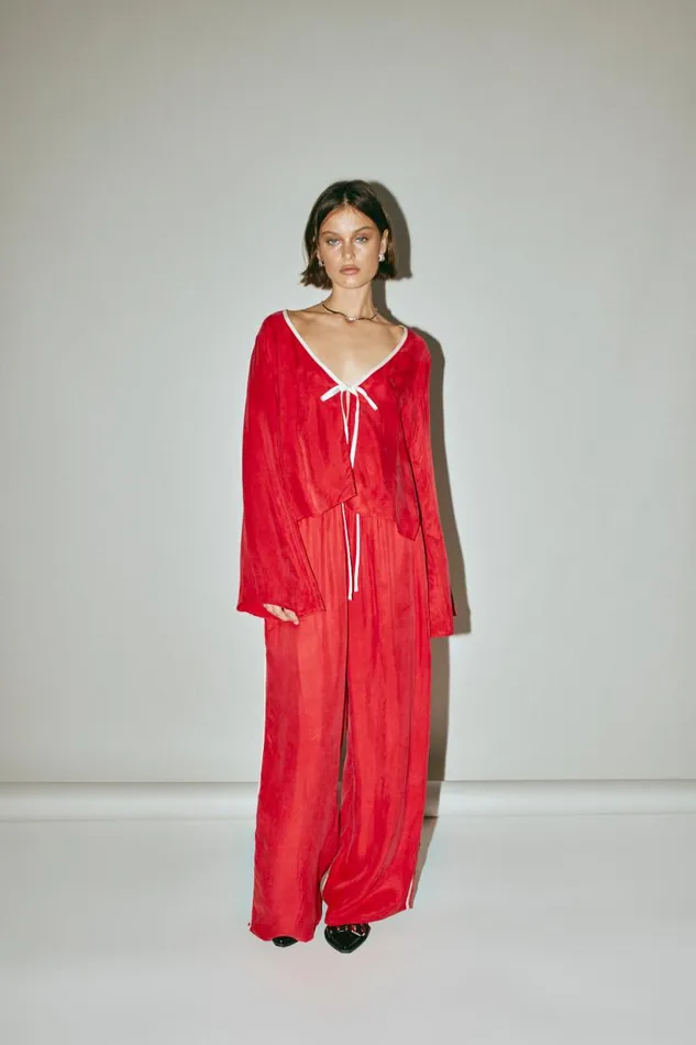 Women VRG GRL Sets Moonscapes Top Chilli Women VRG GRL Sets Moonscapes Top Chilli