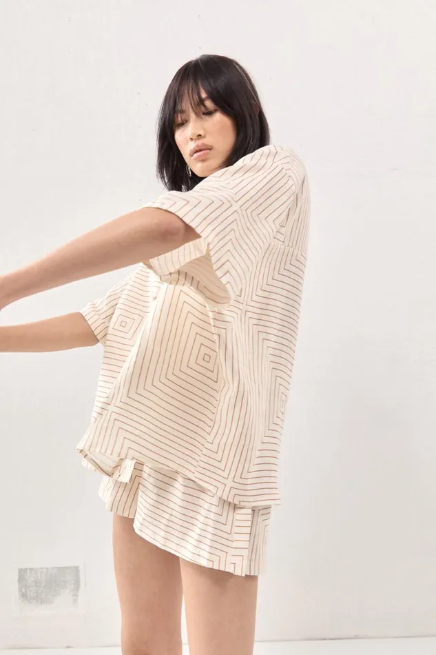 Women VRG GRL Sets Naomi Linen Smock Top Juno Women VRG GRL Sets Naomi Linen Smock Top Juno