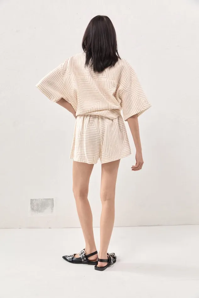 Women VRG GRL Sets Naomi Linen Smock Top Juno Women VRG GRL Sets Naomi Linen Smock Top Juno