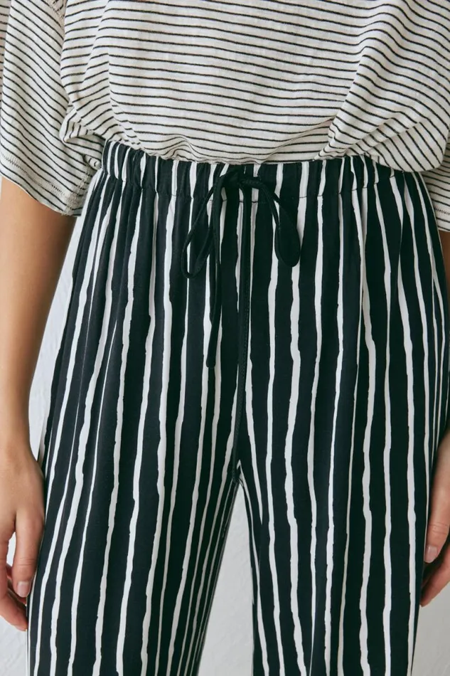 Women VRG GRL Sets Rieti Pants Black Stripe Women VRG GRL Sets Rieti Pants Black Stripe