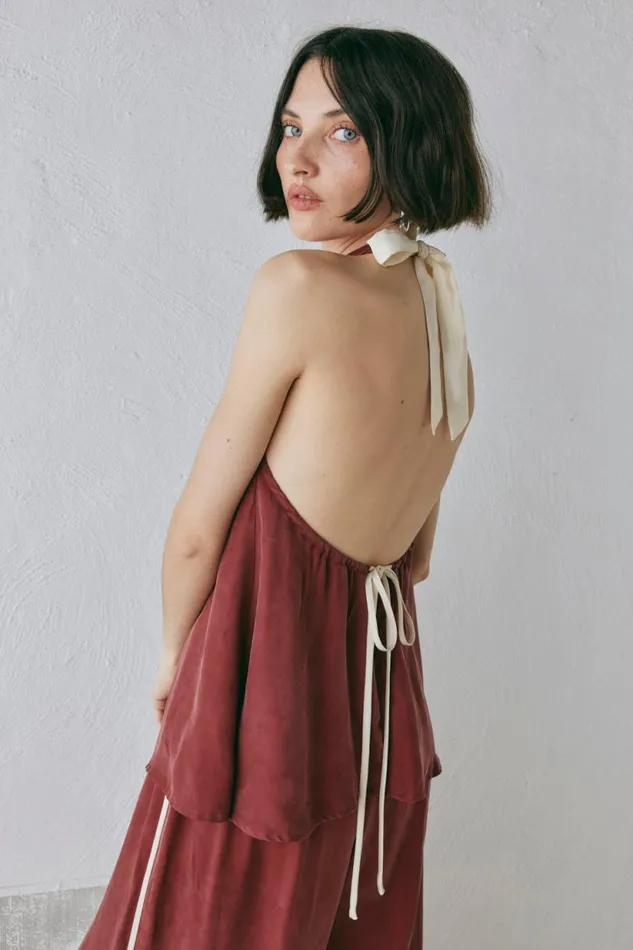Women VRG GRL Sets Sierra Top Wine Women VRG GRL Sets Sierra Top Wine