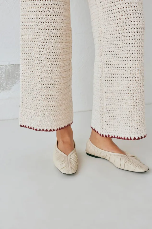 Women VRG GRL Sets Stella Knit Pants Cream Women VRG GRL Sets Stella Knit Pants Cream