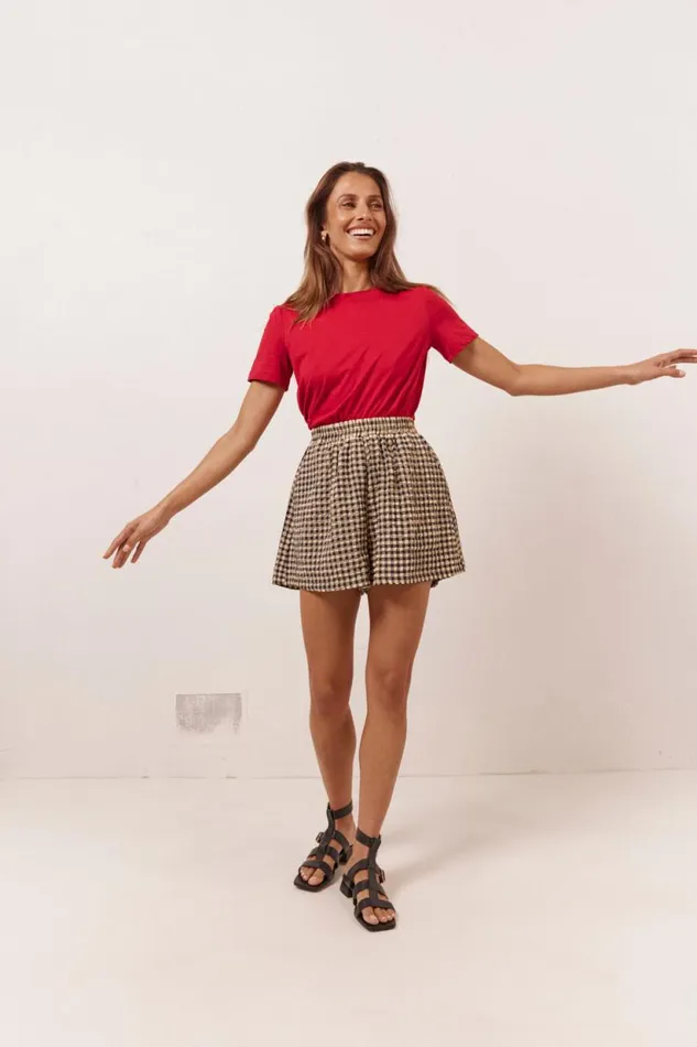 Women VRG GRL Sets The Sea and I Shorts Black Women VRG GRL Sets The Sea and I Shorts Black