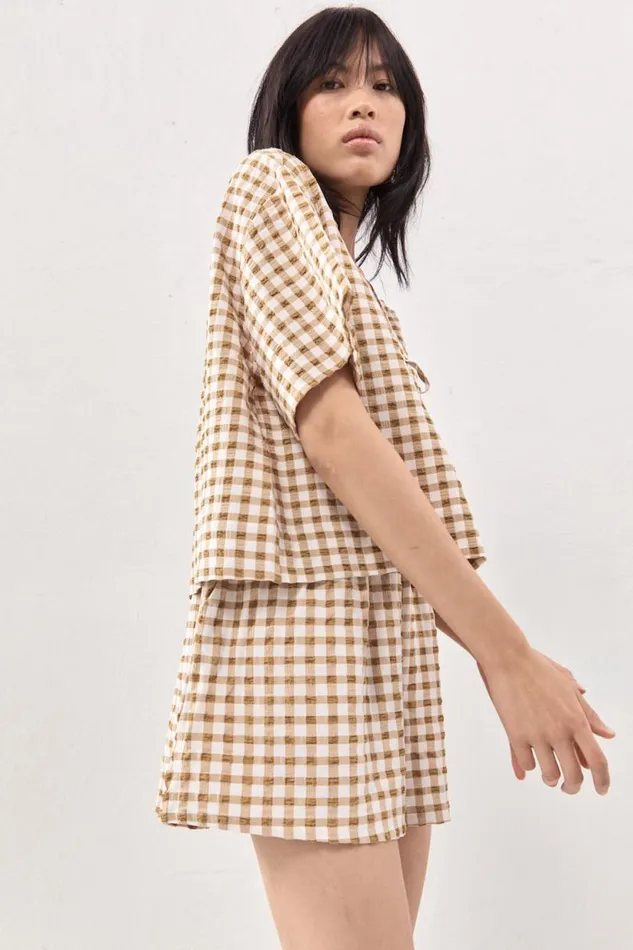 Women VRG GRL Sets The Sea and I Shorts Honey Women VRG GRL Sets The Sea and I Shorts Honey
