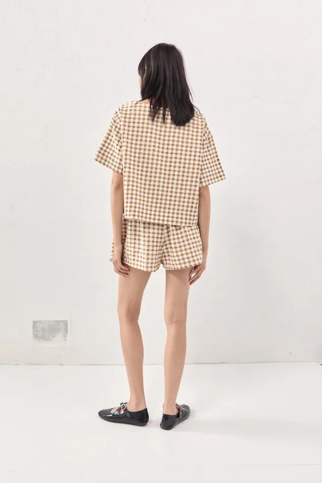 Women VRG GRL Sets The Sea and I Smock Top Honey Women VRG GRL Sets The Sea and I Smock Top Honey