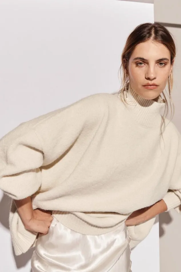 Women VRG GRL Sets Yumi Knit Jumper Cream