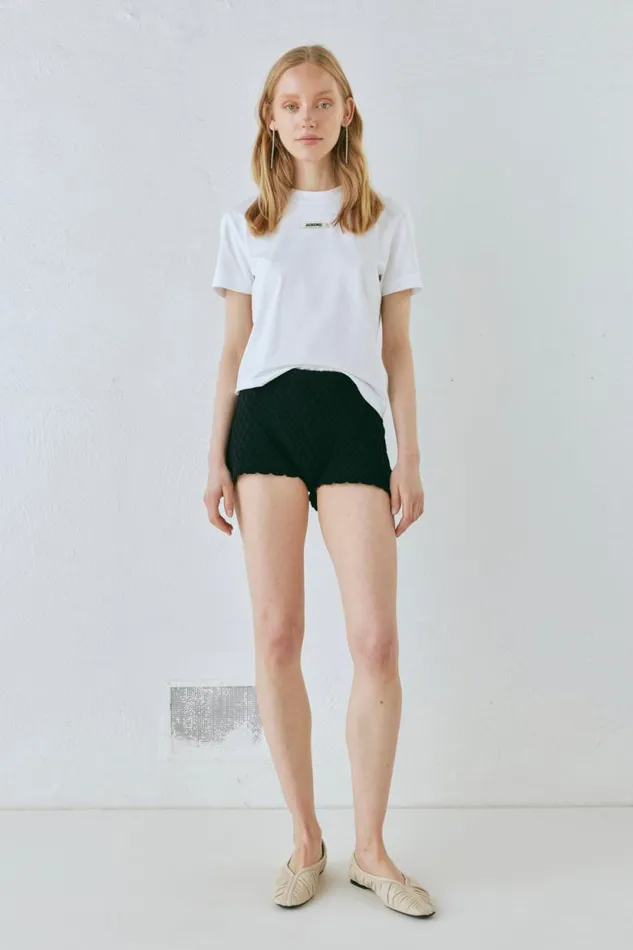 Women VRG GRL Shorts Inner Glow Knit Shorts Black Women VRG GRL Shorts Inner Glow Knit Shorts Black