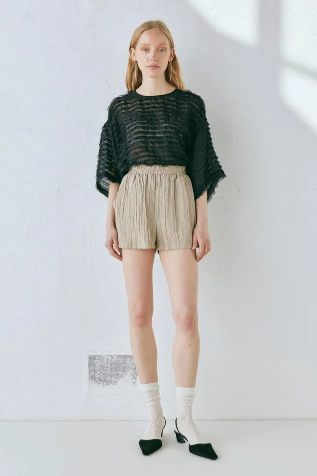 Women VRG GRL Shorts The Sea and I Shorts Taupe Women VRG GRL Shorts The Sea and I Shorts Taupe