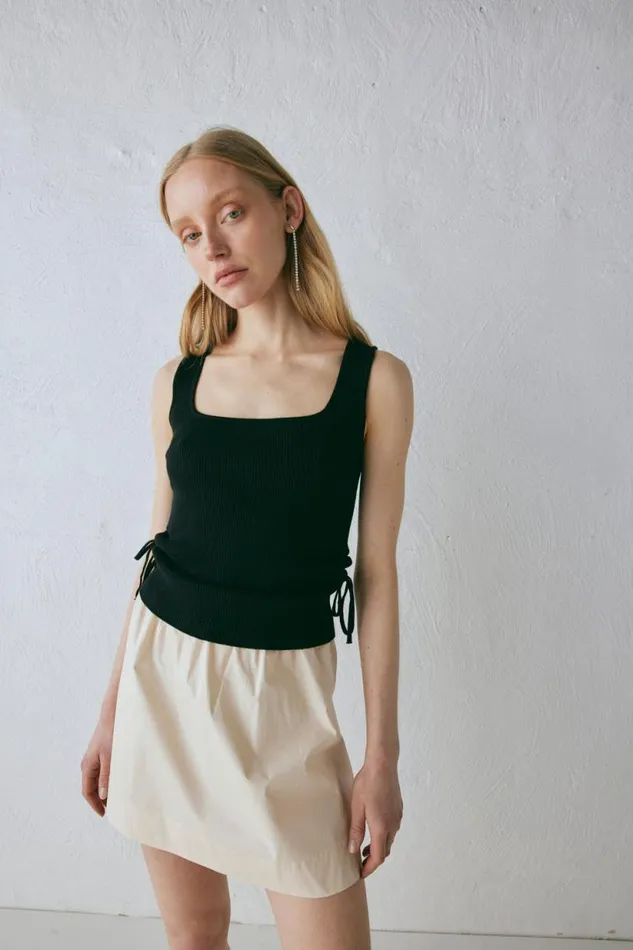 Women VRG GRL Skirts Elka Mini Skirt Cream Women VRG GRL Skirts Elka Mini Skirt Cream