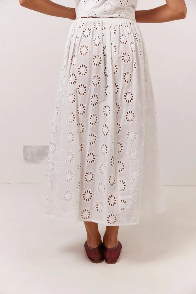 Women VRG GRL Skirts Maisie Midi Skirt Anglaise Women VRG GRL Skirts Maisie Midi Skirt Anglaise