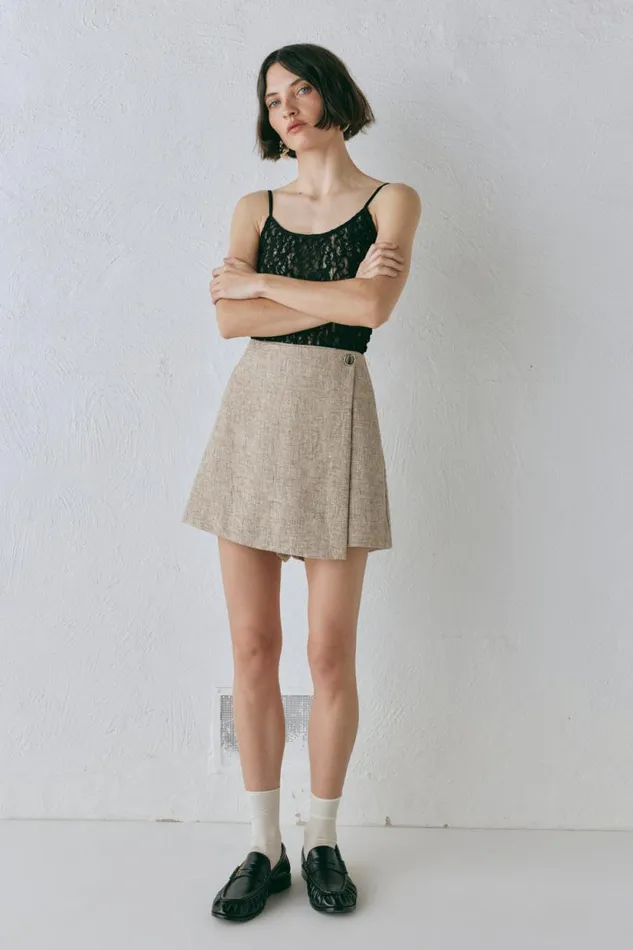 Women VRG GRL Skorts Cove Skort Wheat