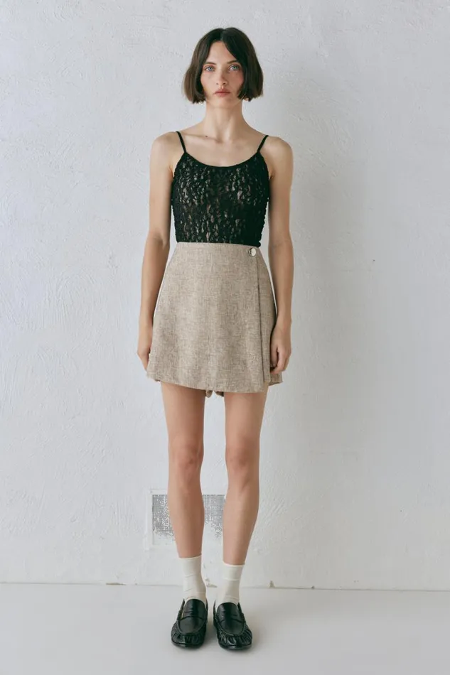 Women VRG GRL Skorts Cove Skort Wheat Women VRG GRL Skorts Cove Skort Wheat