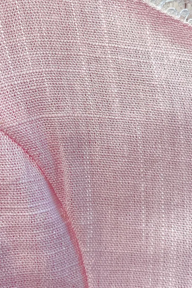 Women VRG GRL Sleeveless Love Language Button Front Top Blush Women VRG GRL Sleeveless Love Language Button Front Top Blush