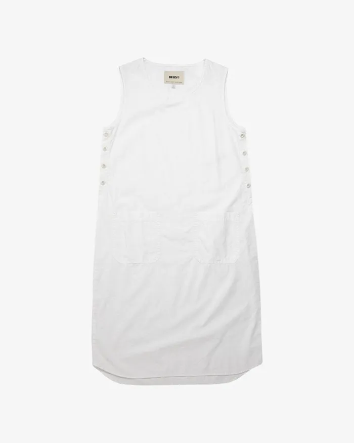 Women Work Dress 8211 Dirty White Deus Ex Machina Dresses Women Work Dress 8211 Dirty White Deus Ex Machina Dresses