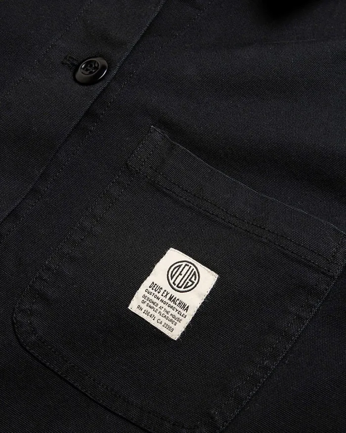 Women Work Jacket 8211 Black Deus Ex Machina Jackets Women Work Jacket 8211 Black Deus Ex Machina Jackets